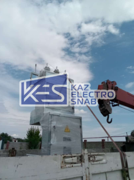 Доставка КТПС-63кВА 10/0,4кВ по городу Алматы
