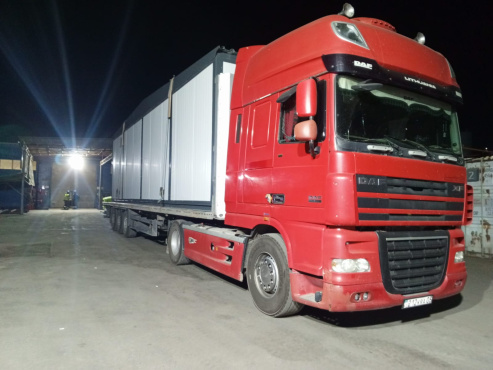 Выполнена отгрузка БКТП-2х3150-20/0,4 кВ и РУ-20 кВ в город Астана