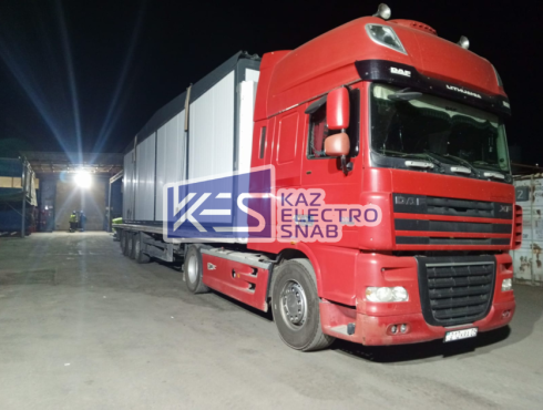 Выполнена отгрузка БКТП-2х3150-20/0,4 кВ и РУ-20 кВ в город Астана