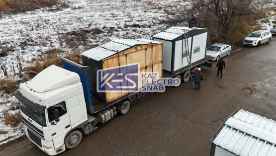 Отгрузка БКТП-2х630\10\\0,4 в Жамбылскую область