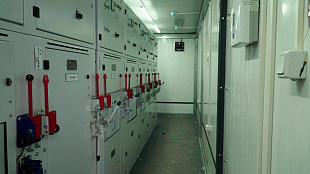 ТП с РПК в блочно модульном здании с камерами